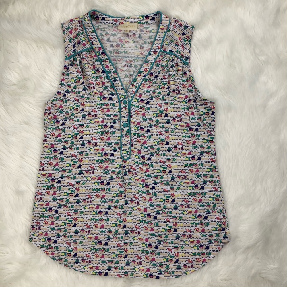 ModCloth Sleeveless Tunic